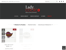 Tablet Screenshot of ladycoclico.com